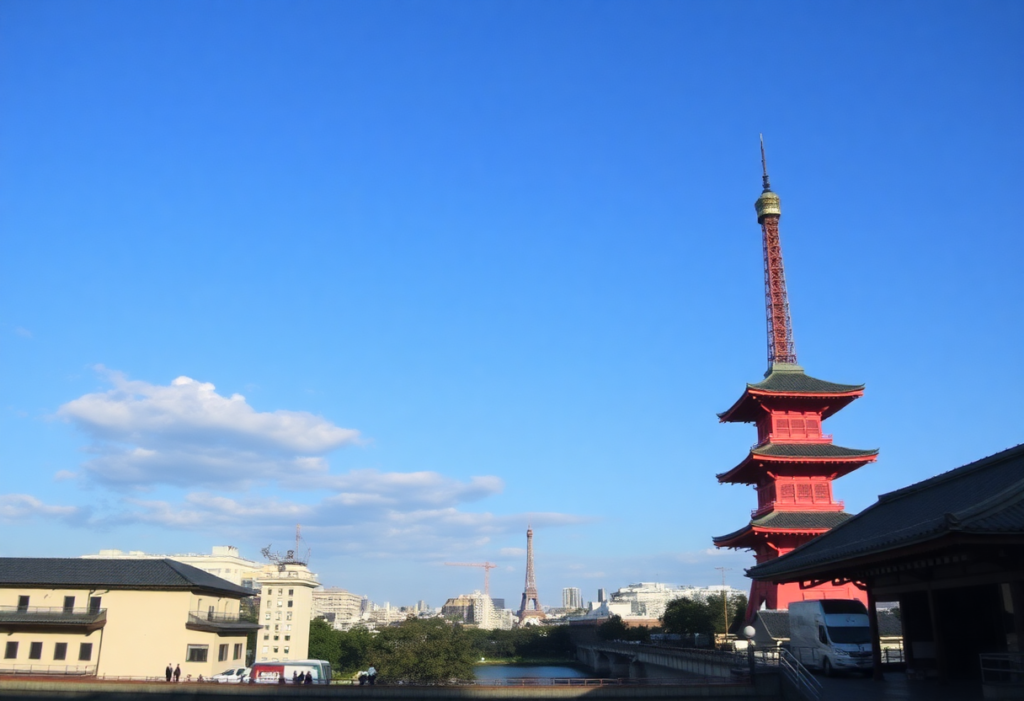 Distance Paris Tokyo et temps de vol : votre guide complet