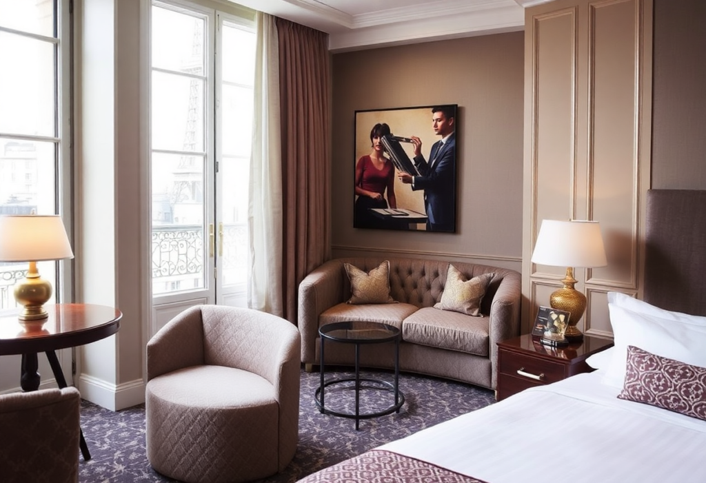 Vivez l'excellence au sein d'un hotel 5 etoiles parisien