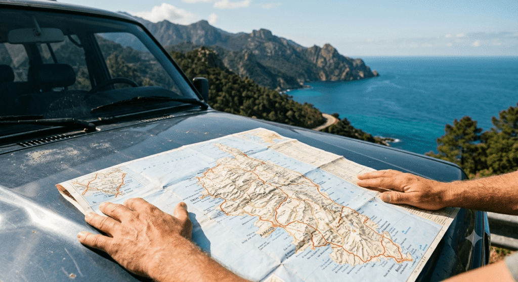 Comment bien utiliser la carte de Corse pour vos trajets